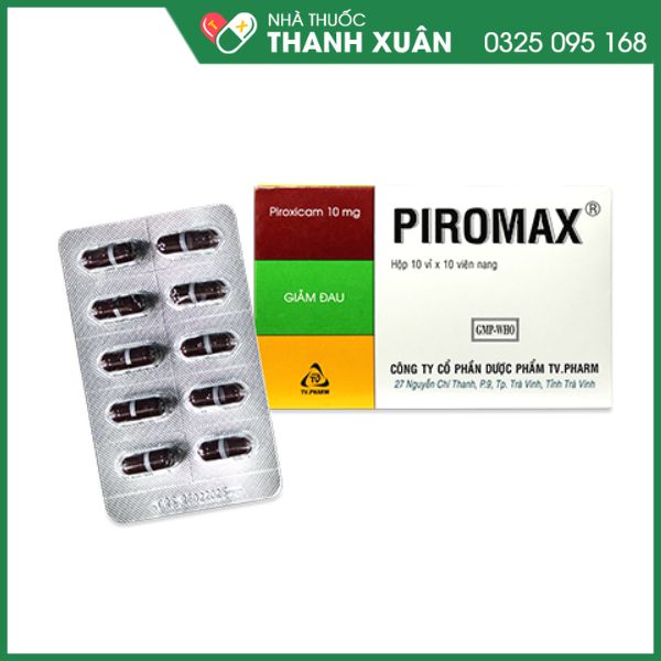 Piromax 10mg điều trị viêm xương khớp